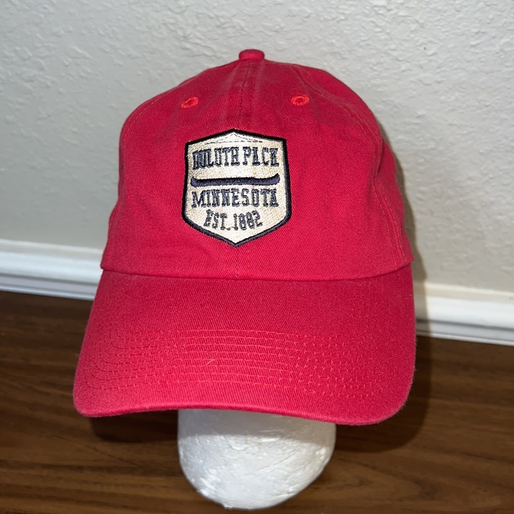 Duluth Pack Minnesota Red Baseball Dad Hat